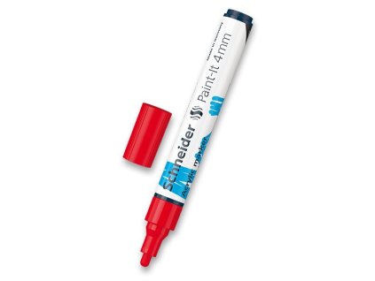 Akrylový popisovač Schneider Paint-It 320 výběr barev červená