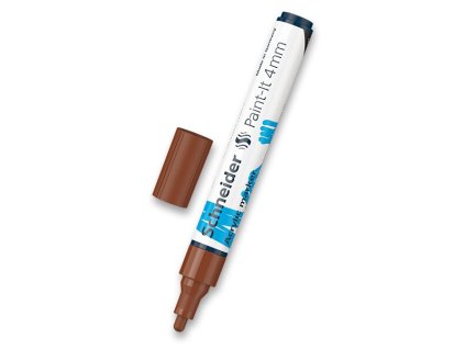 Akrylový popisovač Schneider Paint-It 320 výběr barev hnědá