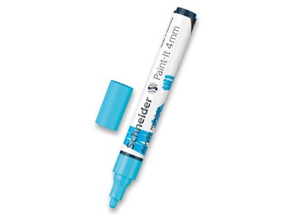 Akrylový popisovač Schneider Paint-It 320 výběr barev pastelová modrá