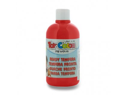 Temperová barva Ready Tempera 500 ml, výběr barev červená