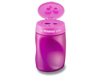 Ořezávátko Stabilo EASYsharpener - pro praváky, růžové 3 otvory