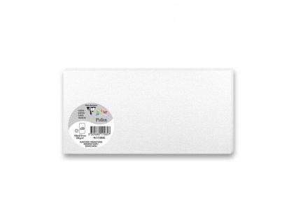 Barevná dopisní karta Clairefontaine 106 x 213 mm do DL obálek, 25 ks perleťová, DL