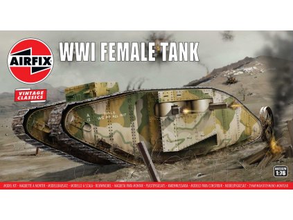 Classic Kit VINTAGE tank A02337V - WWI Female Tank (1:76)