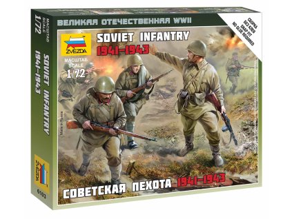 Wargames (WWII) 6103 - Soviet Infantry 1941 (1:72)