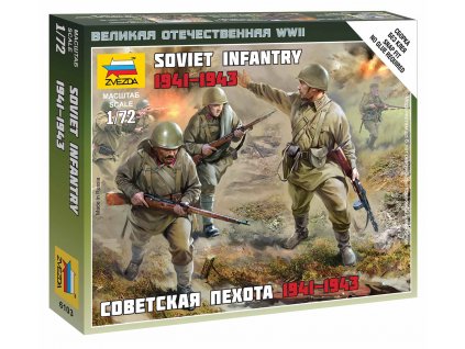 Wargames (WWII) 6103 - Soviet Infantry 1941 (1:72)