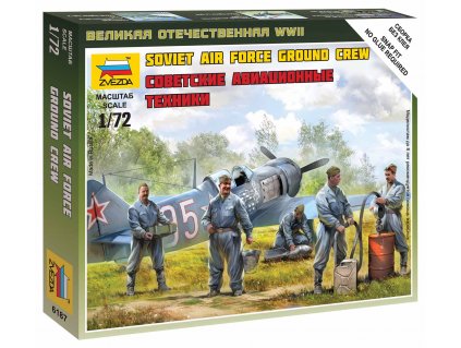 Wargames (WWII) 6187 - Soviet airforce ground crew (1:72)