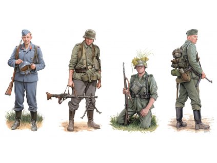 Model Kit figurky 6656 - Advance to Kharkov 1942 (1:35)