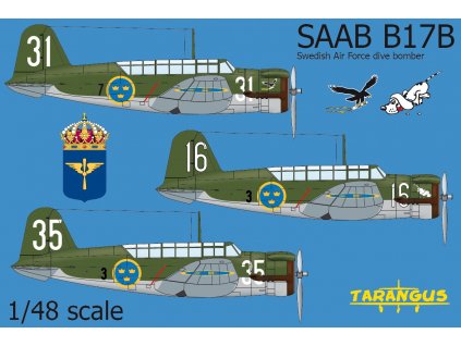 1/48 SAAB B17B - The first SAAB aircraft