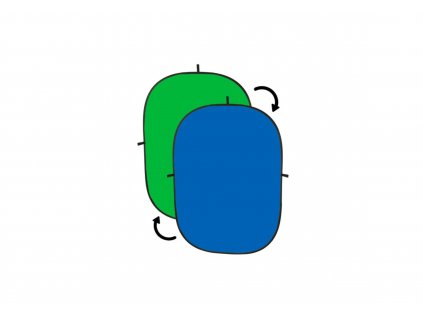 313 Green blue foldable key