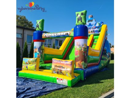 skákací hrad minecraft 2