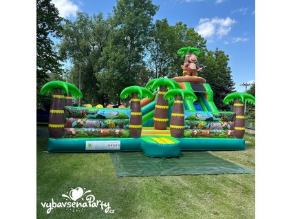 Zábavné hřiště se skluzavkou Džungle PROFI - pronájem
