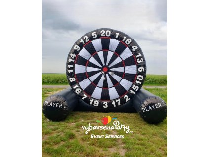 Fotbalové šipky Terč - pronájem