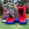Skákací hrad hulk avengers