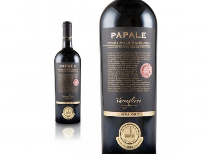 1119 primitivo di manduria dop papale linea oro vigne e vini 2015