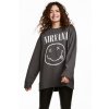 womens oversized sweatshirt dark graynirvana hm grey hoo 003