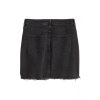 womens denim skirt black denim hm black skirts 1