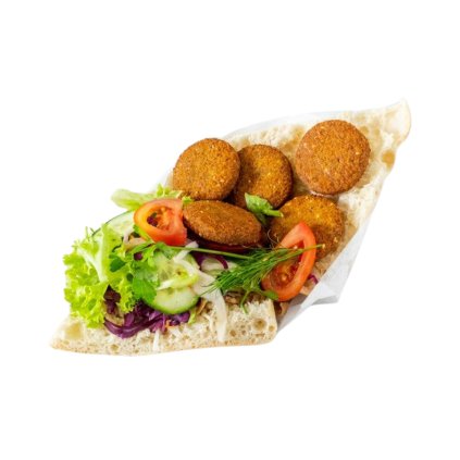 Falafel v tureckém chlebu