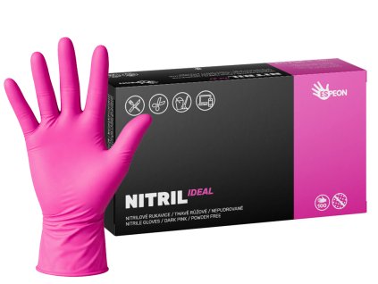 nitril IDEAL dark pink