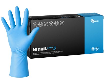 nitril LONG3 blue