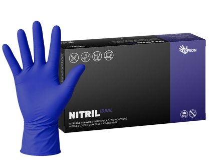 nitril IDEAL dark blue