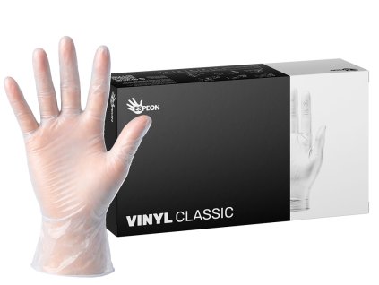 vinyl CLASSIC white hand