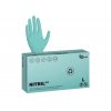 Nitrilové rukavice NITRIL BIO 100 ks, nepudrované, zelené, 3.5 g