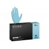 Nitrilové rukavice NITRIL IDEAL 100 ks, nepudrované, světle modré, 3.5 g