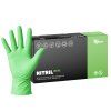 Nitrilové rukavice NITRIL IDEAL 100 ks, nepudrované, zelené, 3.5 g