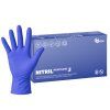 Nitrilové rukavice NITRIL MOISTCARE3 100 ks, nepudrované, tmavě modré, 3.4 g