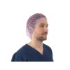 Čepice z netkané textilie, BARET, 100 ks, růžová