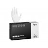 Nitrilové rukavice NITRIL COMFORT 100 ks, nepudrované, bílé, 3.8 g