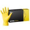 Nitrilové rukavice NITRIL IDEAL 100 ks, nepudrované, žluté, 3.5 g