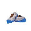 disposable plastic shoe covers with reinforce sole tst pp cpe blue 100 units (2)
