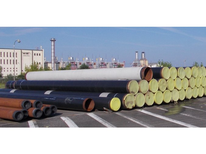 Seamless Steel Pipe DN 600 (610 x 12,5), 9,49m , 128 kg/m, PE