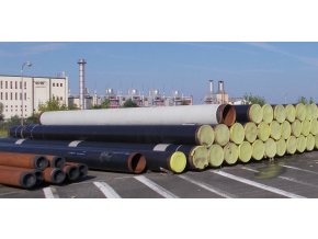 Seamless Steel pipes 610 x 8, 128 kg/m, PE, length 9 - 14 m