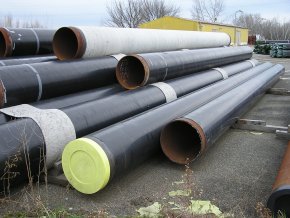 Seamless Steel Pipes DN 600 (610 x 8) length 13,31m, FZM