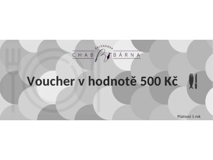 Voucher 500 Kč