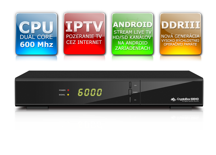 Recenzia: AB CryptoBox 600HD