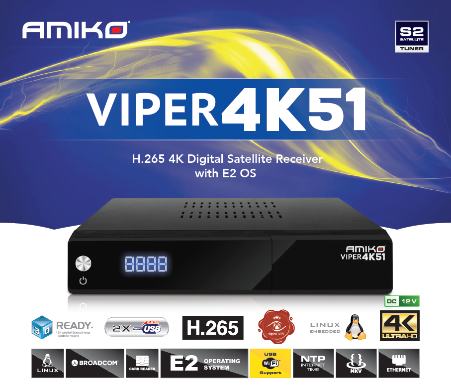 Preview: Amiko Viper 4K51