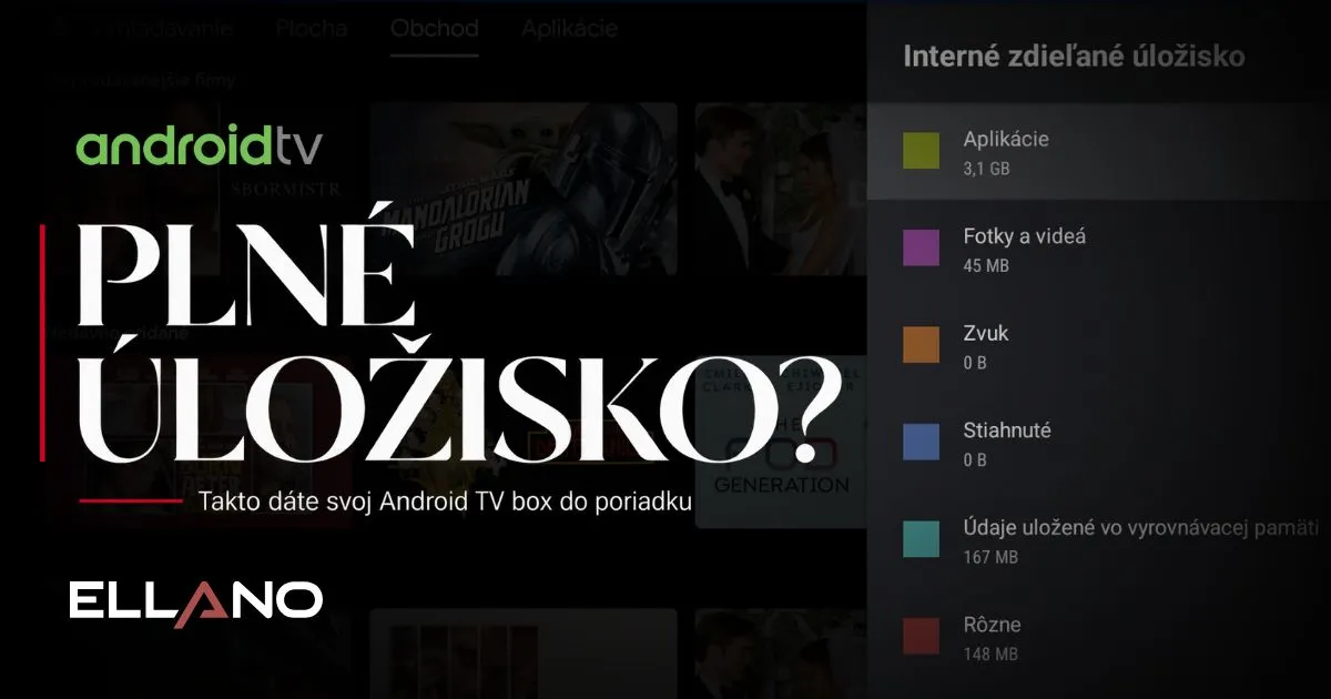 Android TV box hlási plné úložisko? Takto ho vyčistíte a zrýchlite