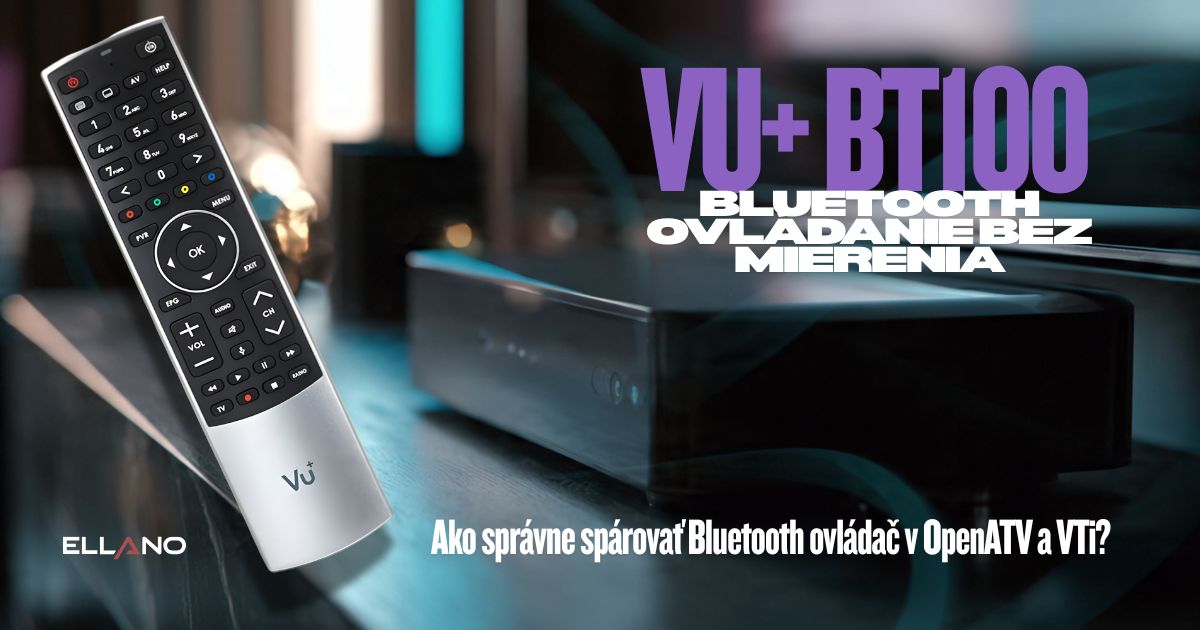 Ako spárovať Bluetooth diaľkové VU+ za 2 minúty (OpenATV & VTi)
