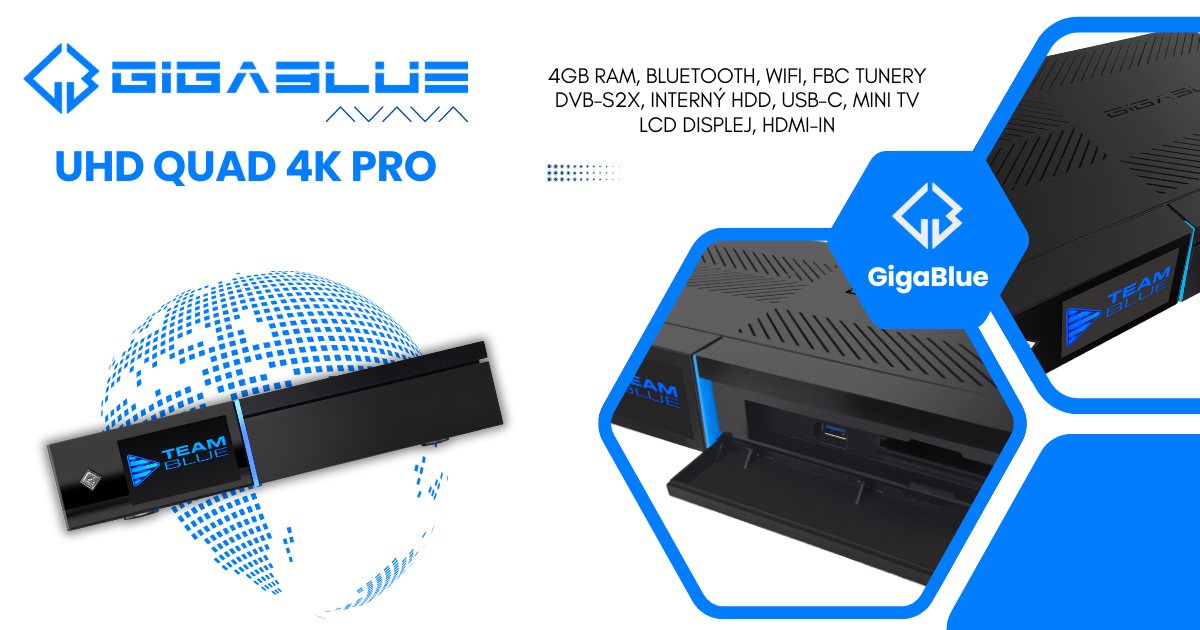Vyzkoušeli jsme Gigablue UHD QUAD 4K PRO: Jaké jsou klady a zápory nové vlajkové lodi německého výrobce?
