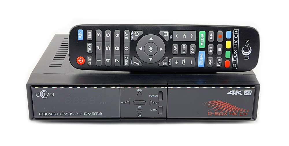 Ako nastaviť motor USALS na uClan D-BOX 4K CI+?