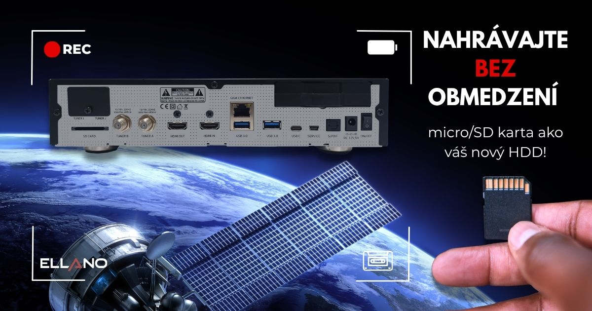 Jak nastavit nahrávání a timeshift na microSD kartě v Enigma2 (OpenATV 7.5.1)?