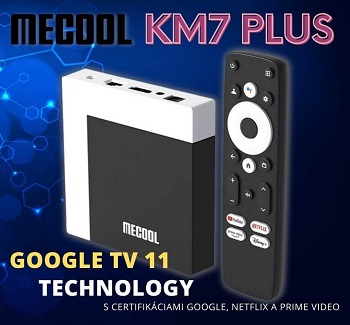 Mecool KM7 Plus - prvý Google TV box