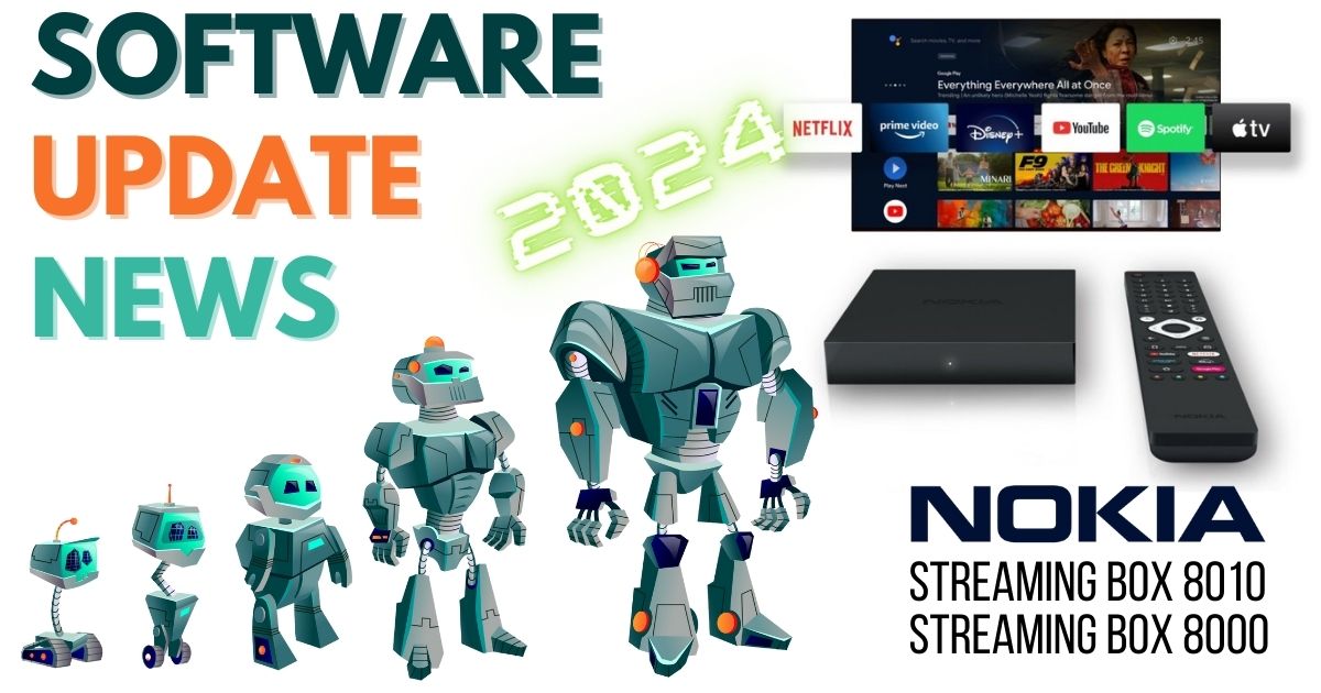 Nokia Streaming Box 8010 a 8000: Aktualizace s podporou DTS HD a AFR!