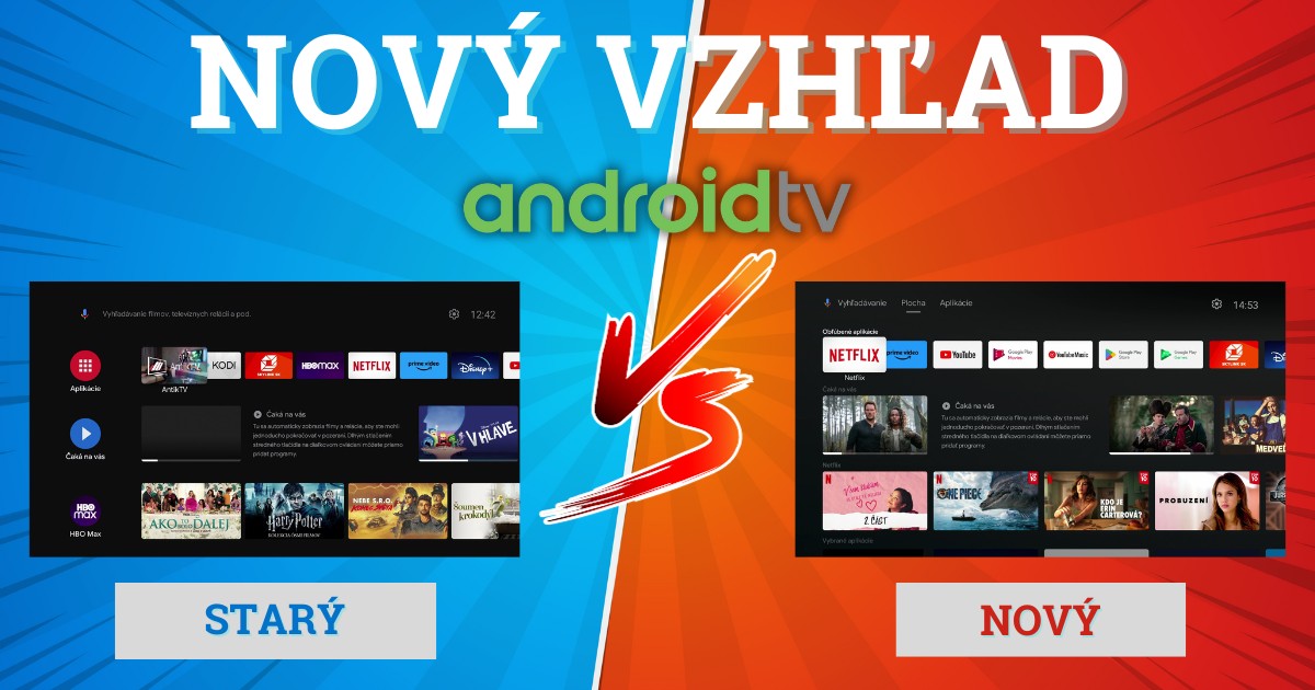 Už ste ho videli? Nový dizajn Android TV v štýle Google TV