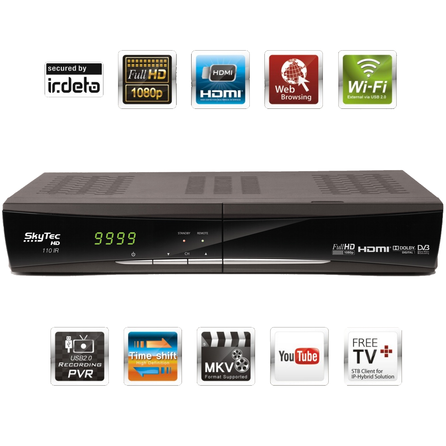 SKYTEC HD 110 IR recenzia