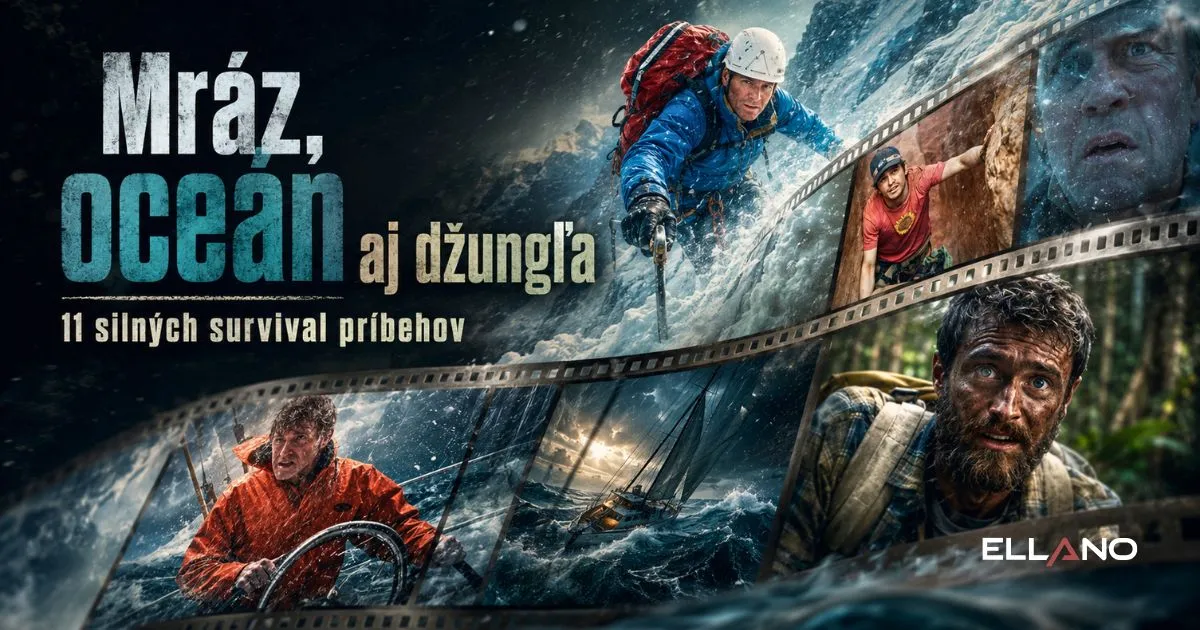 Siahnuť si na dno síl: Survival filmy, ktoré vám ukážu skutočnú silu ľudskej vôle