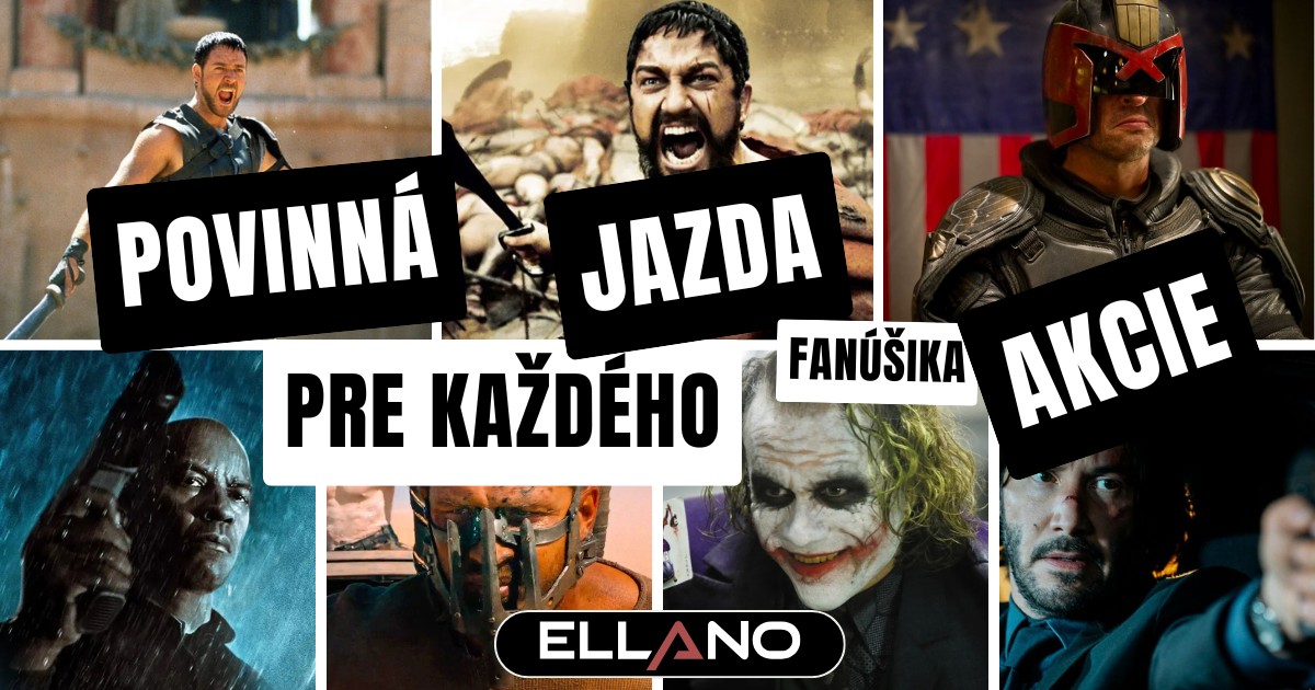 Vybrali sme 10 kultových filmov - adrenalín, emócie a nezabudnuteľné súboje (a sú na streame)